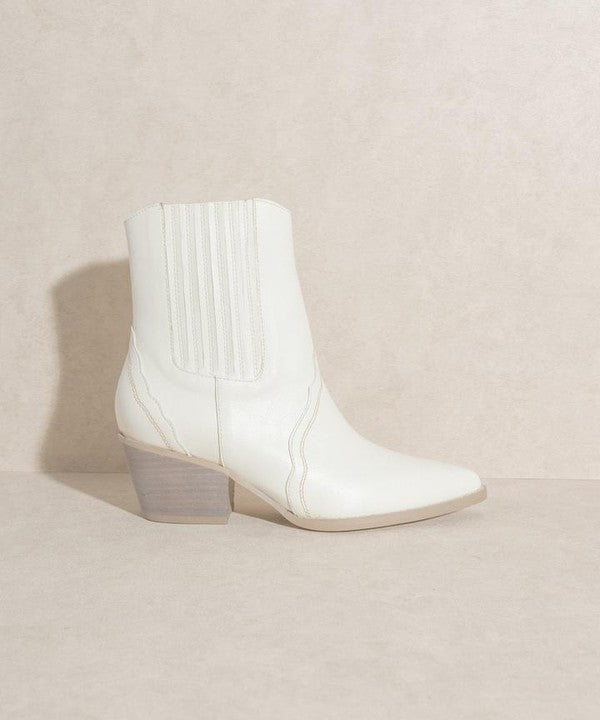 Dawn Paneled Western Booties
