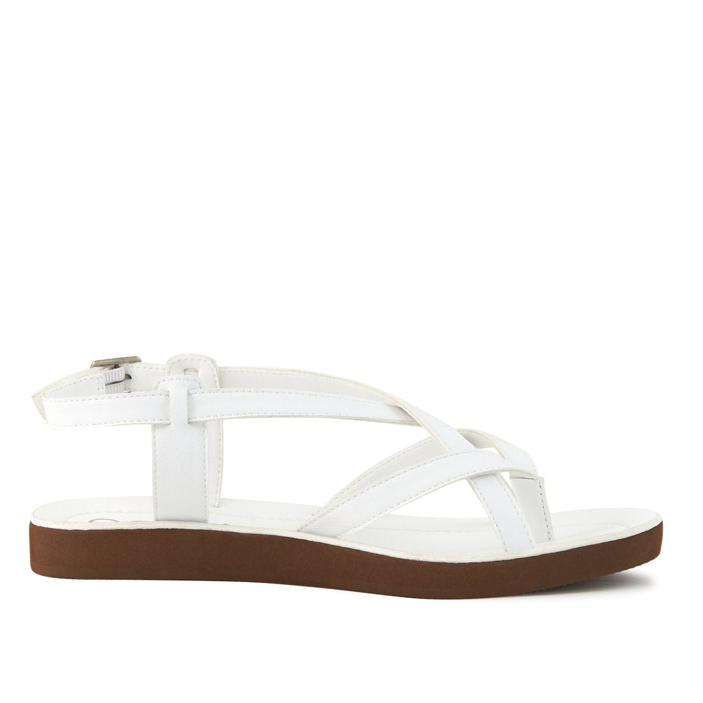 Bernardo Slingback Sandal — White