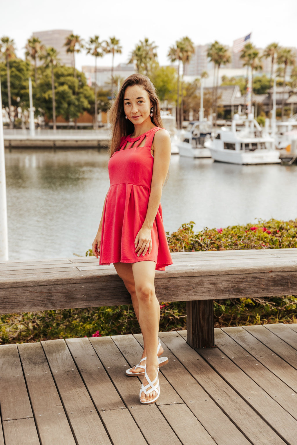 Bernardo Slingback Sandal — White