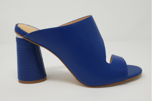Melanie Cutout Clog Block Heel