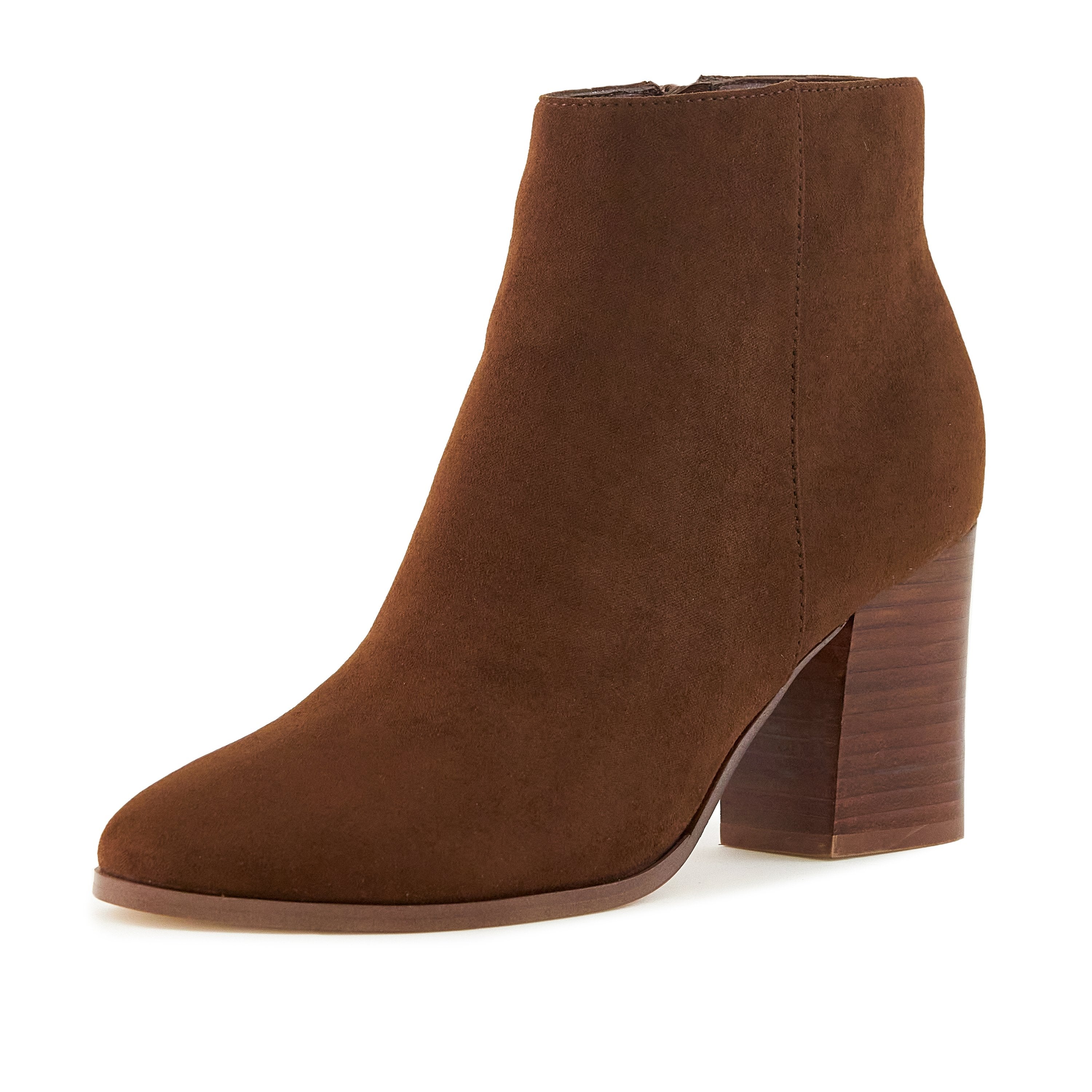 Malibu Stacked Heel Ankle Boot