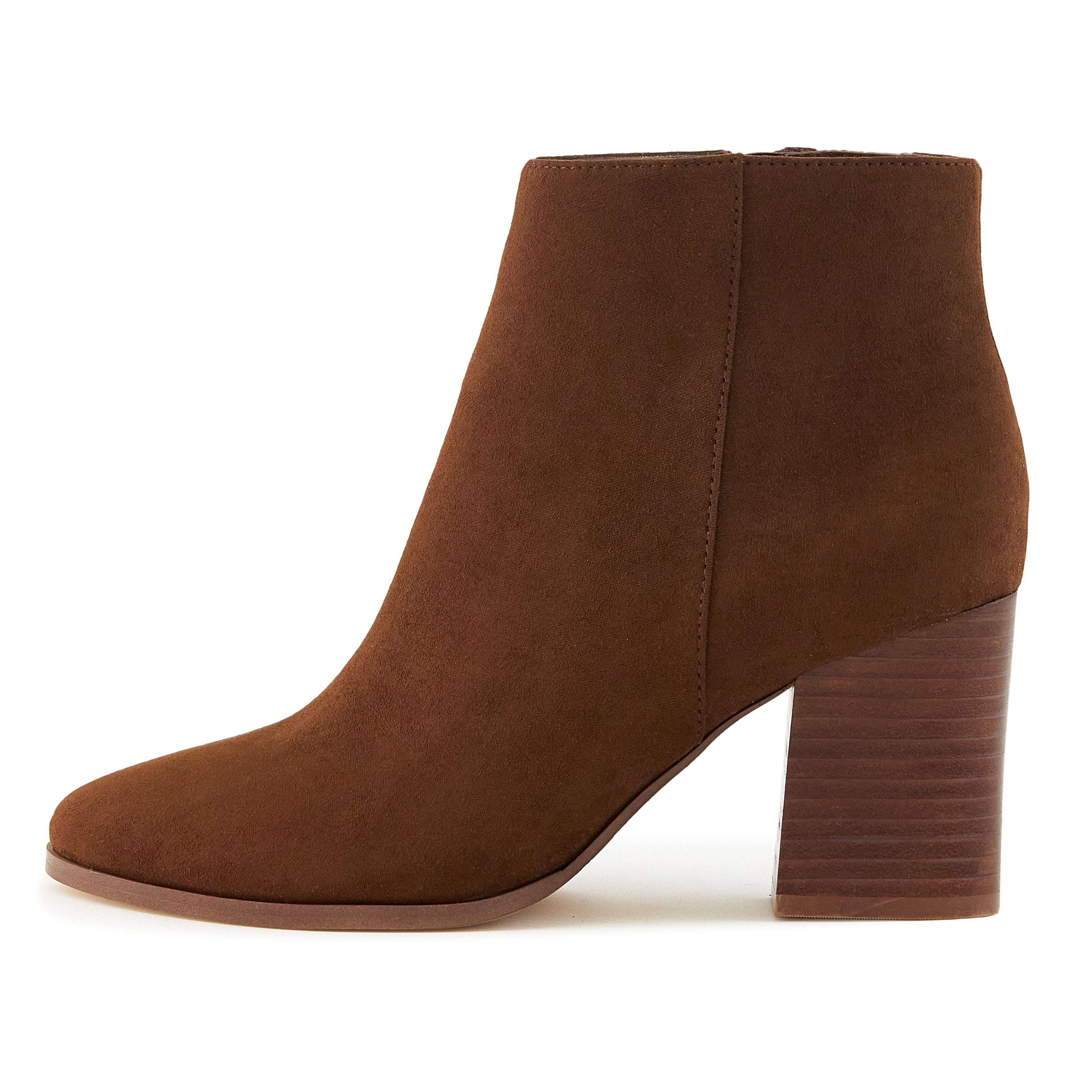 Malibu Stacked Heel Ankle Boot