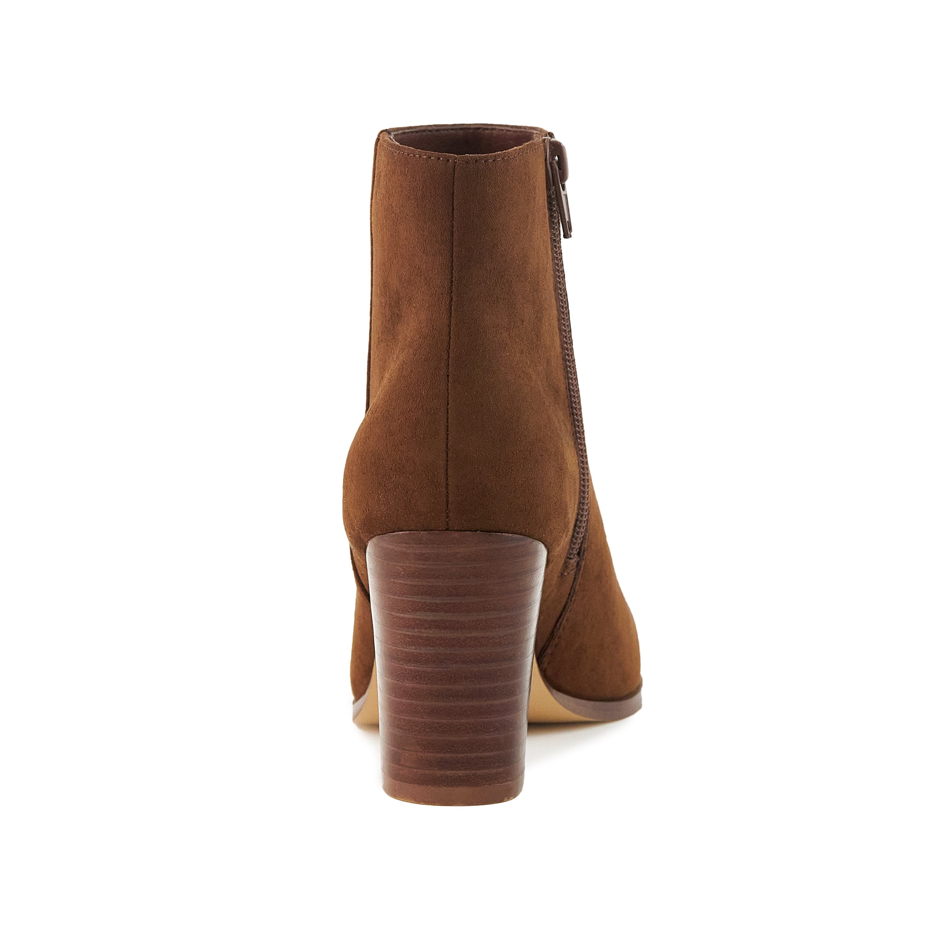 Malibu Stacked Heel Ankle Boot
