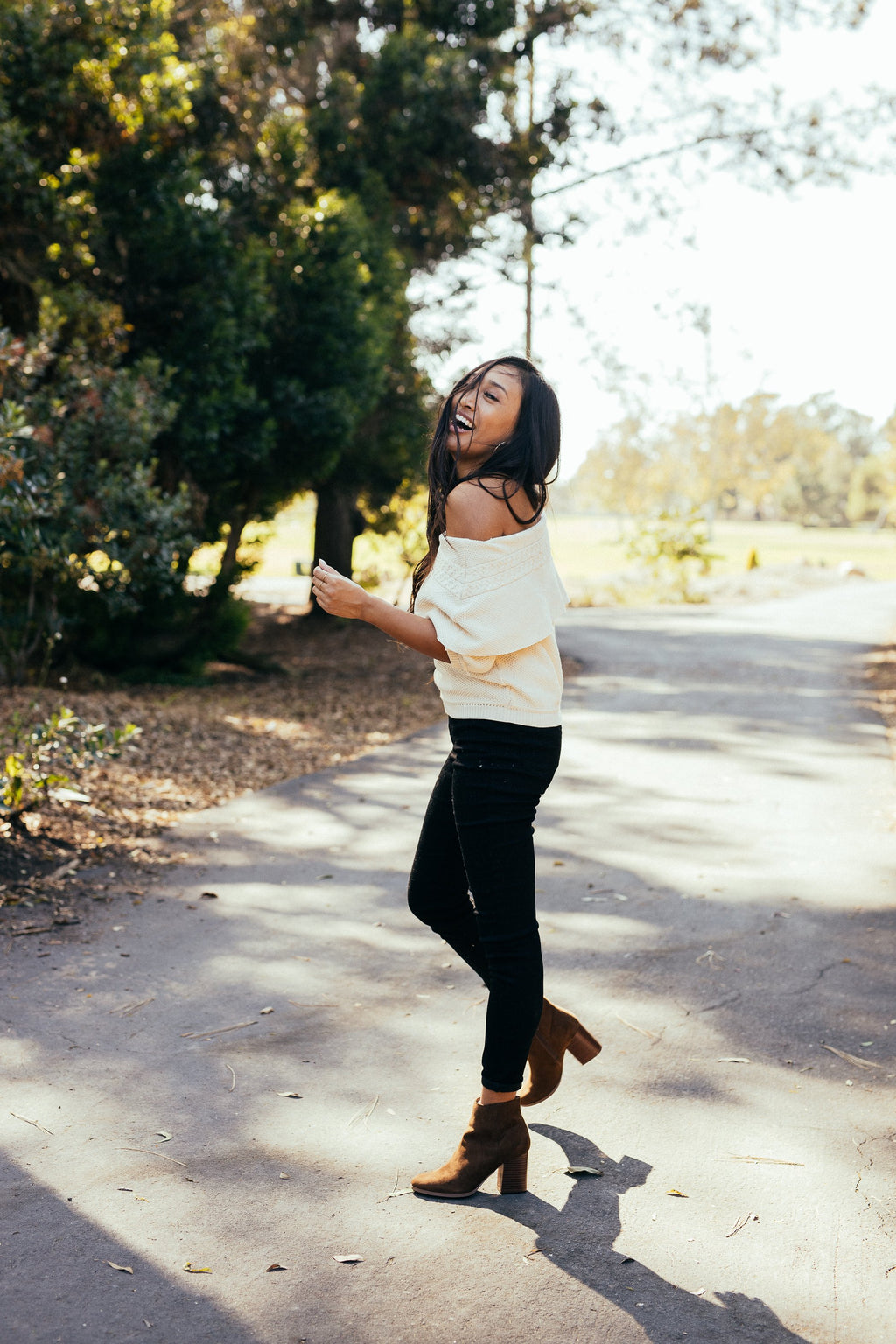 Malibu Stacked Heel Ankle Boot