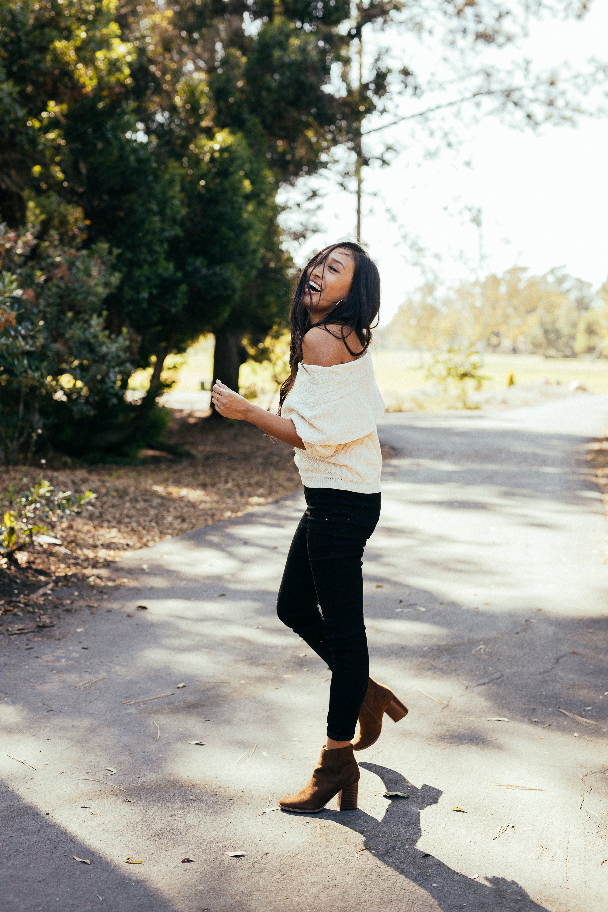 Malibu Stacked Heel Ankle Boot