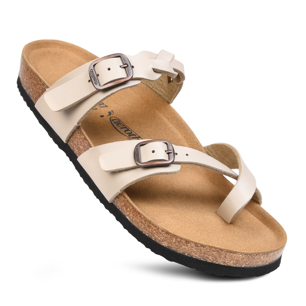 Aerothotic Irenic Soft Footbed Strappy Slide