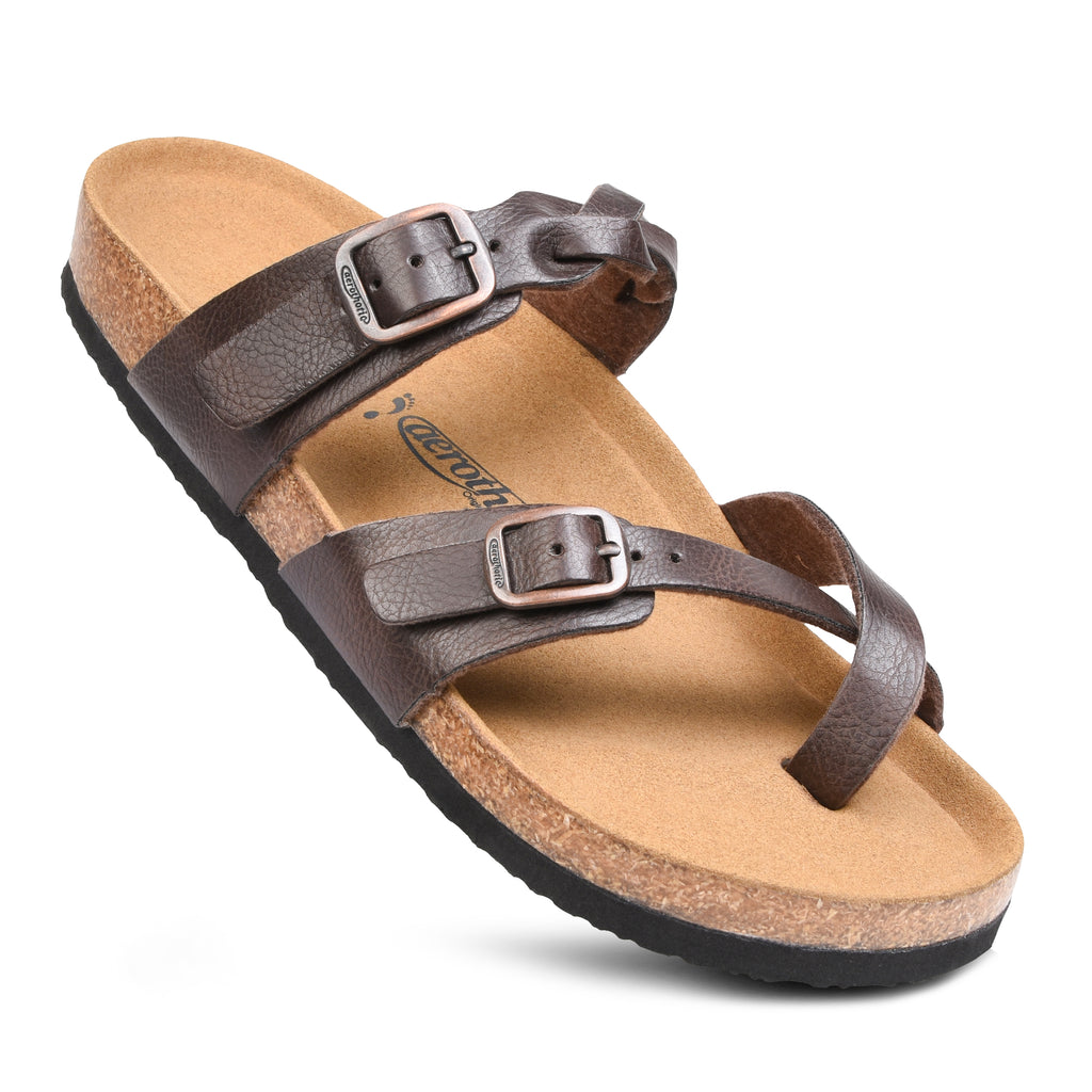 Aerothotic Irenic Soft Footbed Strappy Slide