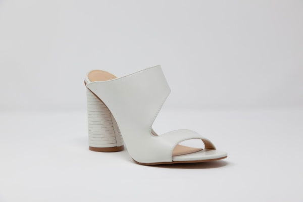 Melanie Cutout Clog Block Heel