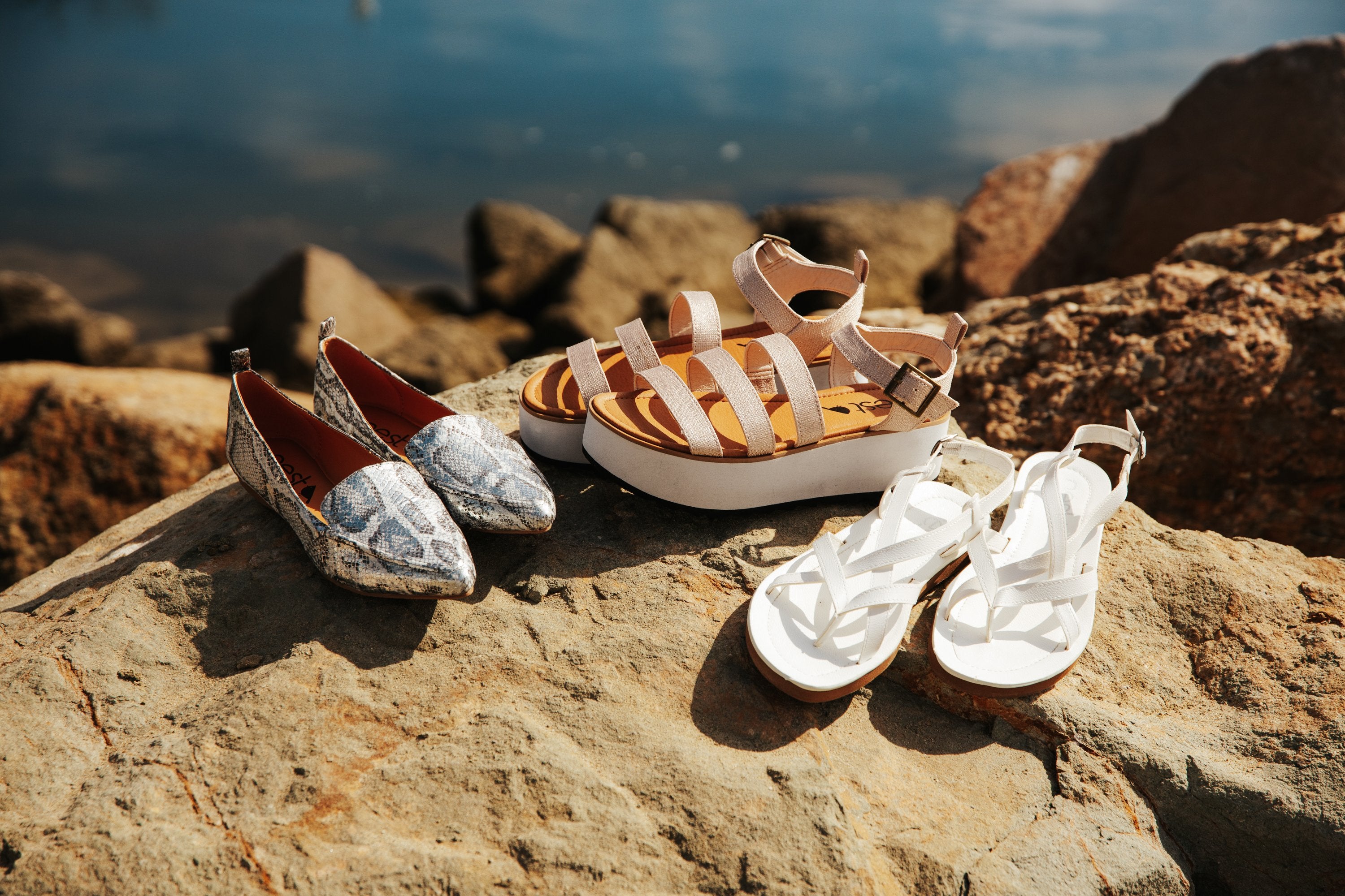 Bernardo Slingback Sandal — White